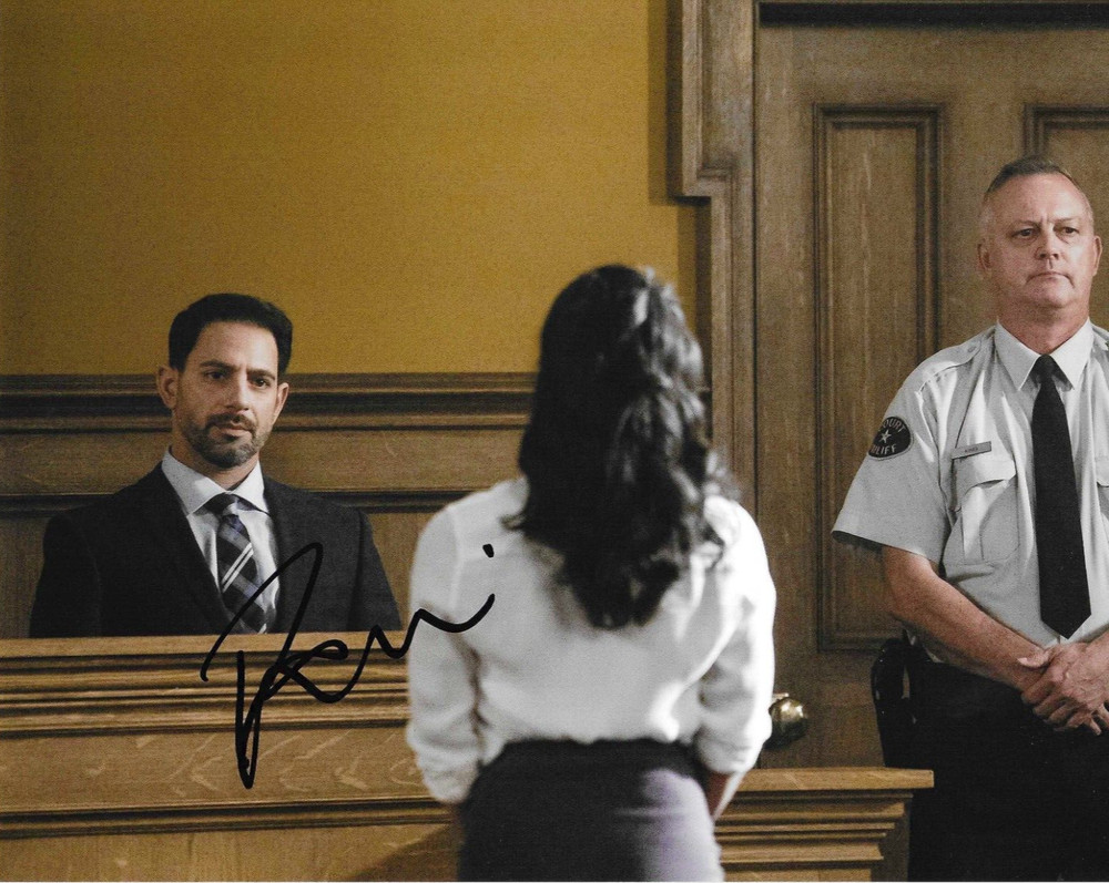 * PATRICK SABONGUI * signed 8x10 photo * THE FLASH *