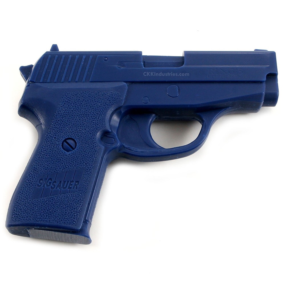 Blue Training Prop for SIG P239 - Solid Resin - Not a Gun