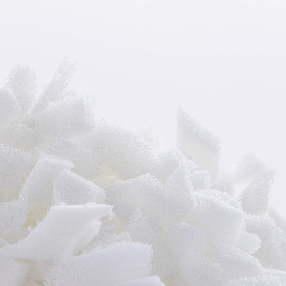 Shredded Memory Foam - All White Craft Foam - Replacement Fill for Pillows, ...