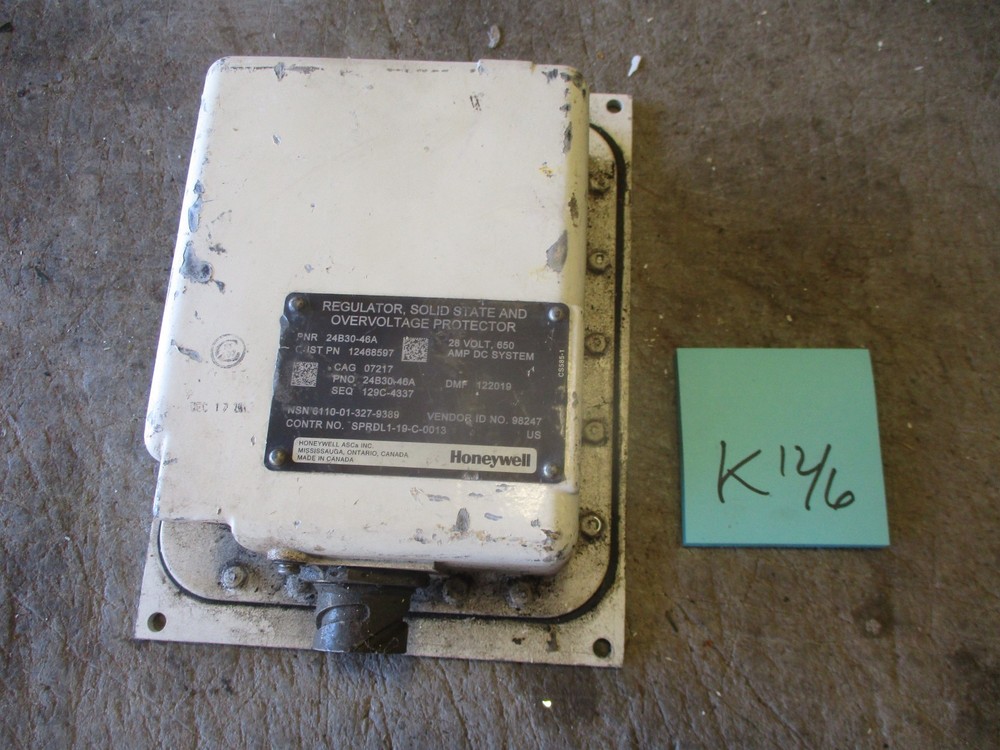 Used? NOS? Regulator, Solid State & Overvoltage Protector 6110-01-327-9389