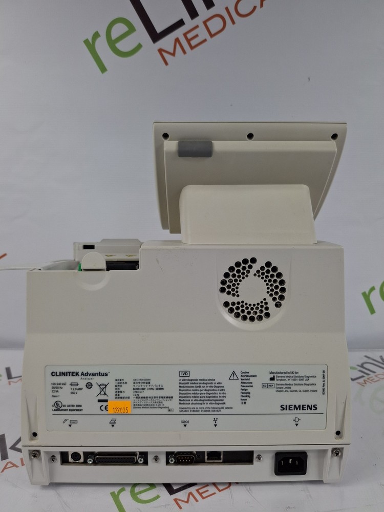 Siemens Clinitek Advantus Analyzer