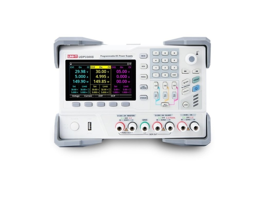UNI-T UDP3305S - Three Channel Programmable DC Power Supply (328W)
