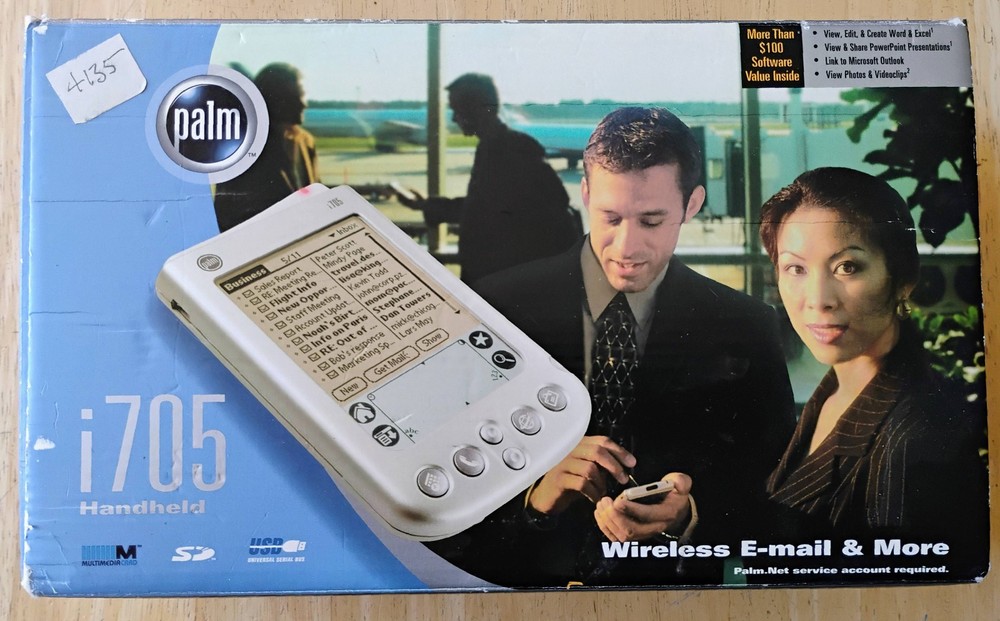 Palm electronic organizer PDA