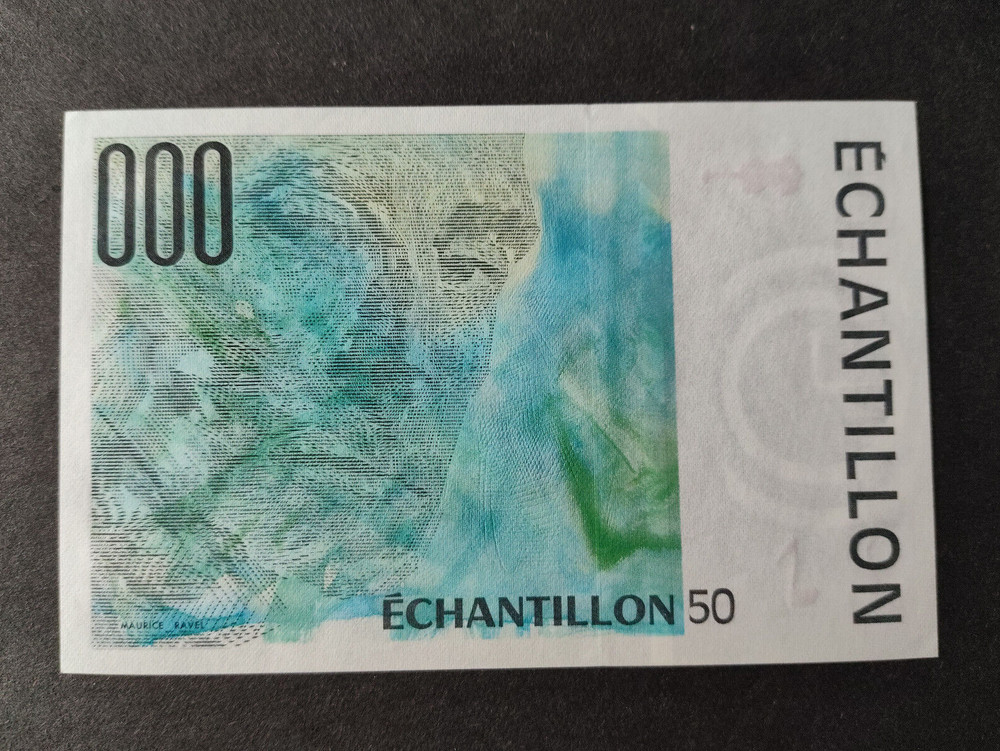 50 Francs - France - échantillon - SAMPLE Banknote - UNC