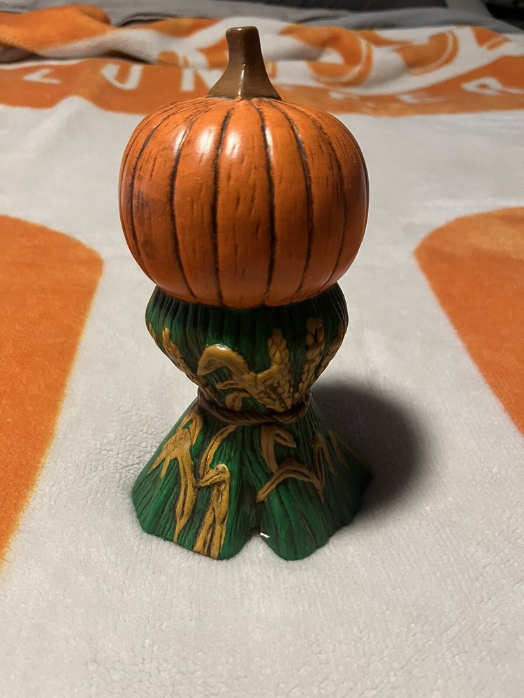 Cermic Halloween Pumpkin Hand Made, Lighted