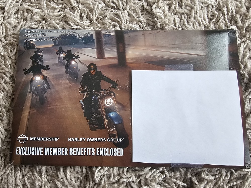 2026 HARLEY OWNERS GROUP MEMBERSHIP PACKAGE