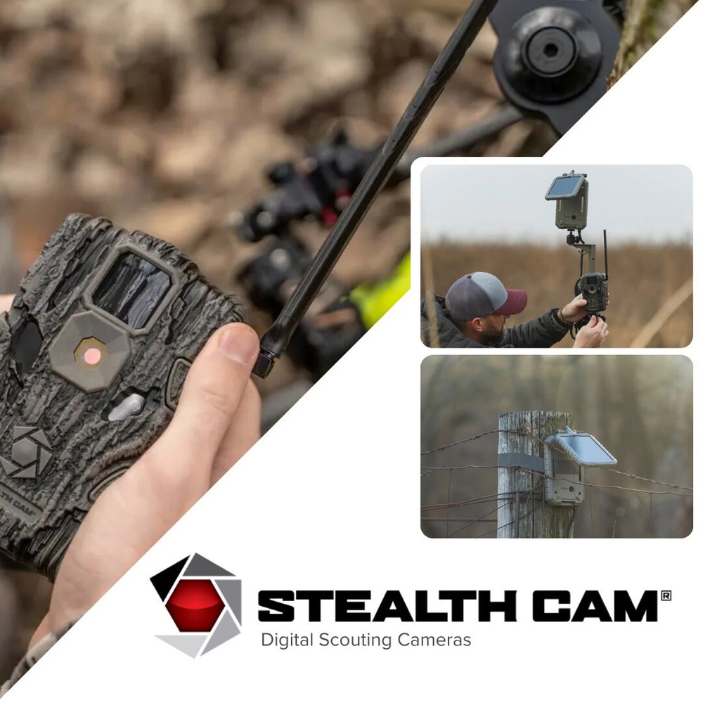 Stealth Cam Adjustable Multi Pivot Mounting Post 4 Pack Bundle