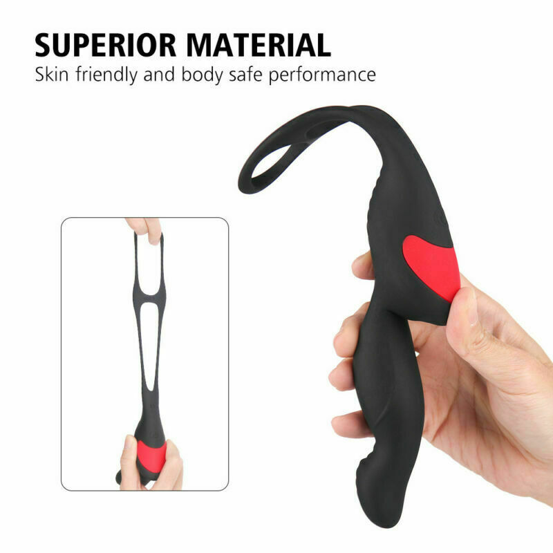 Powerful Flapping Prostate Massager Dual Motor Waterproof Vibrators