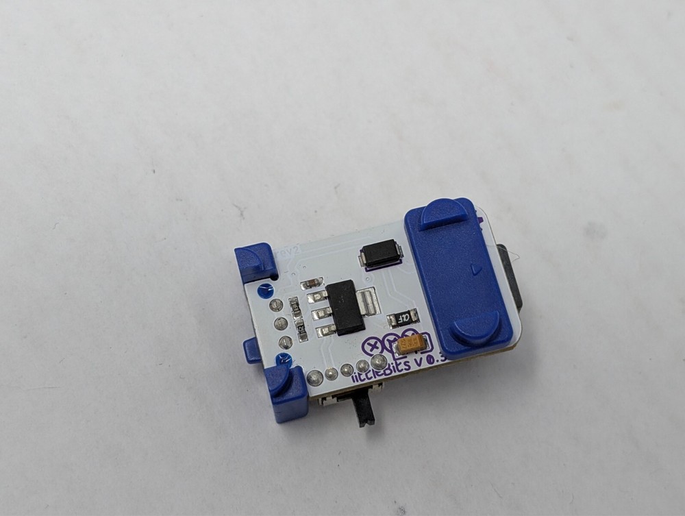 littleBits STEM Kit Component: p1 Power Module, Spare / Replacement