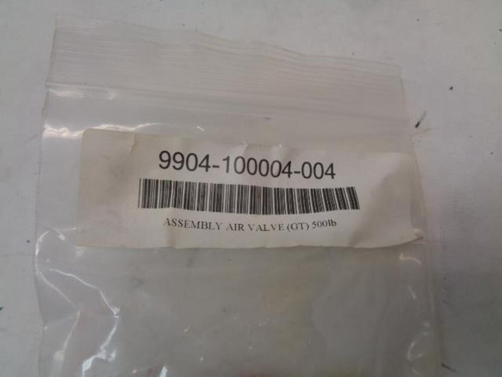 GT DEVELOPMENT CONTROL SEAL VALVE 9904-100004-004 R13