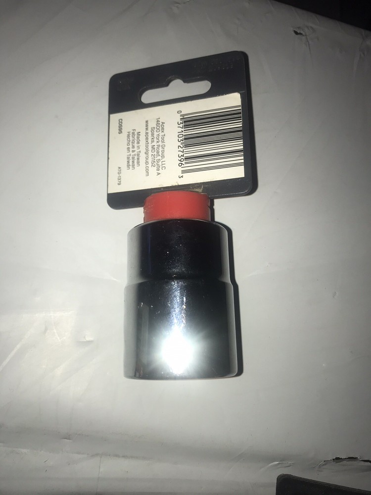 1-1/8" Socket 12Pt 3/4" Drive By Crescent - Part No CDS95
