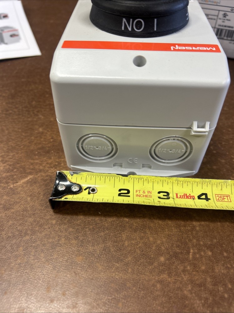 New Open Box Mersen Enclosed Manual Motor Controller EJM30BSO / E63822