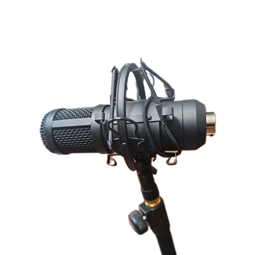 SUDOTACK Microphone with Adjustable Stand Podcasts recording on PC