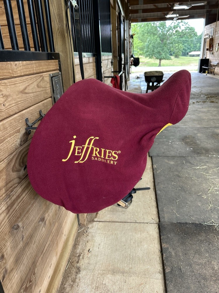 Jeffries Falcon 17.5” Med Wide Working Hunter Saddle