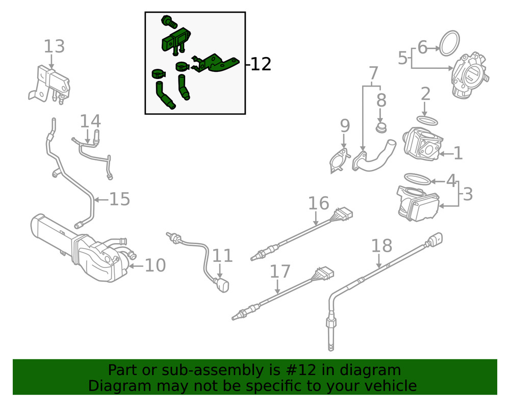 Genuine Audi Control Assembly 3C0-131-552-Q