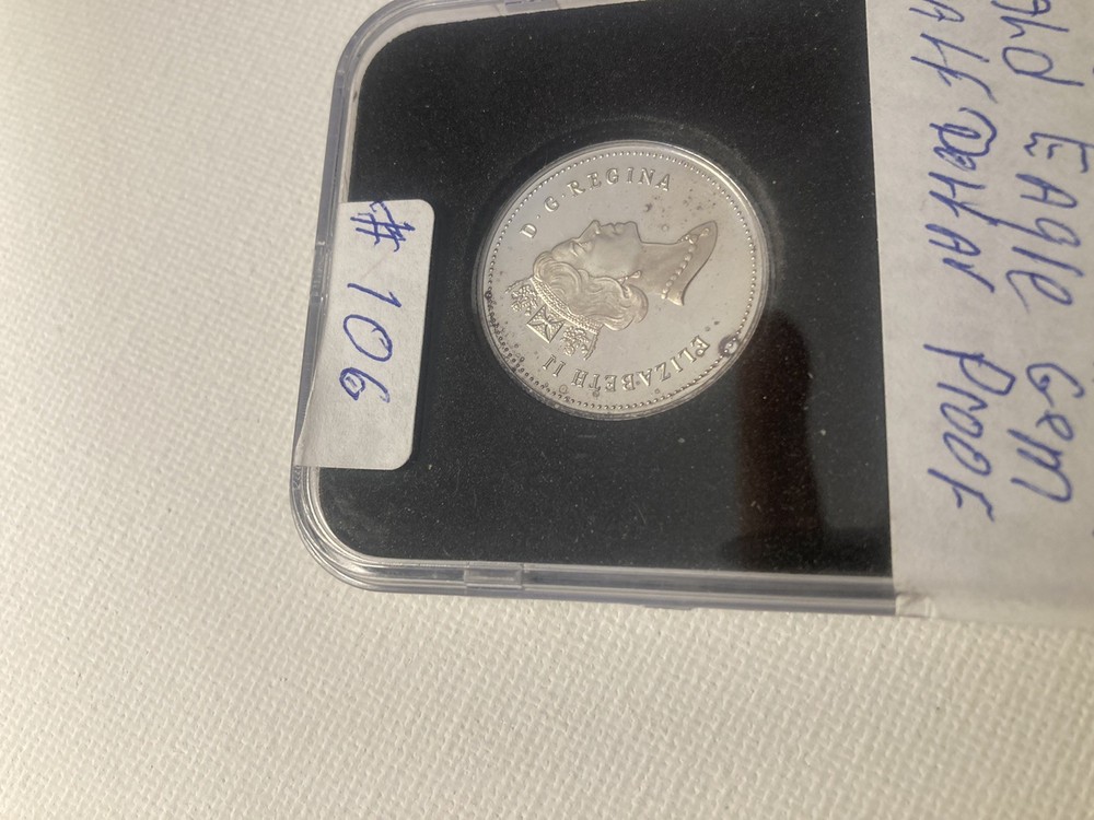 Canada 2000 50 Cent Gem Proof Silver Coin Bald Eagle Bird. Lot# 106