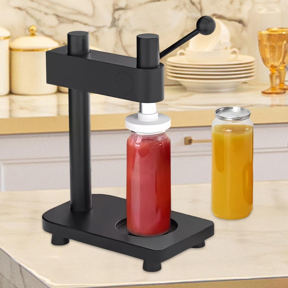 Manual Bottles Sealer for 55mm Caps Easy Operations Can Sealer Machine