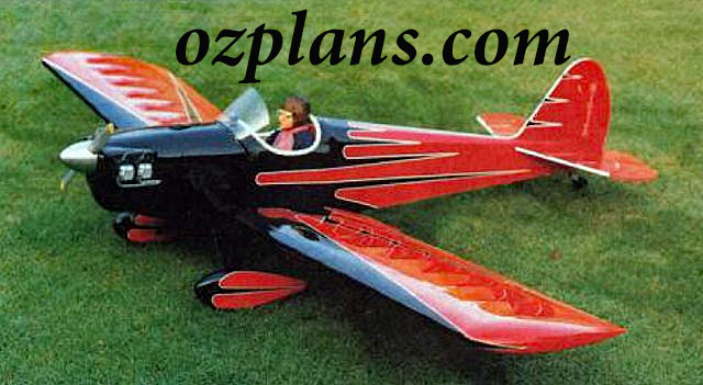 Giant Scale Spacewalker 91" WS PRINTED RC MODEL AIRPLANE PLANS TEMPLATES