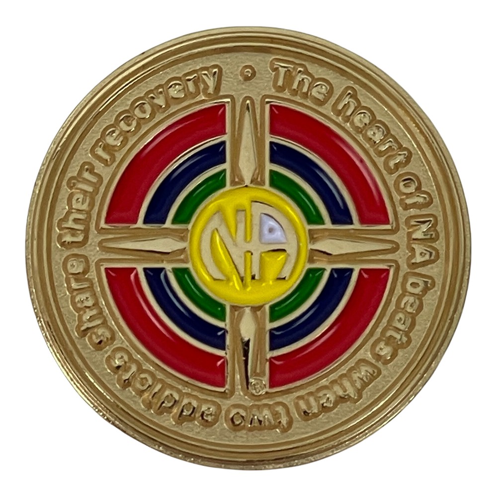 Narcotics Anonymous Sponsorship Medallion NA