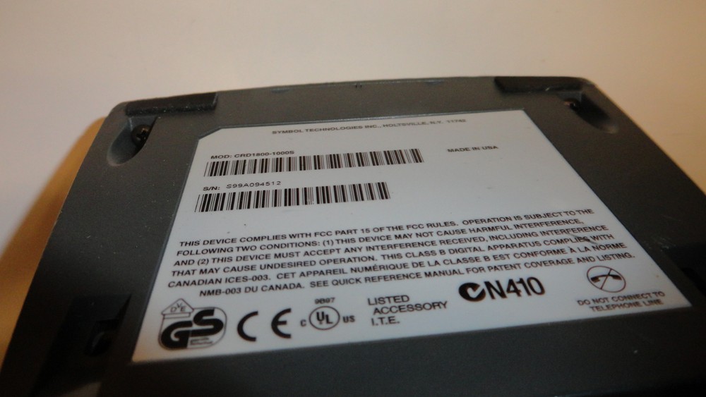 DD6: SYMBOL CRD1800-1000S CRADLE