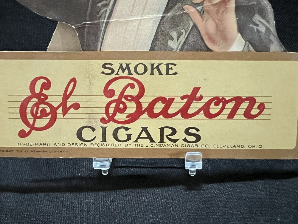 Antique Cigar Store Advertising Display Sign