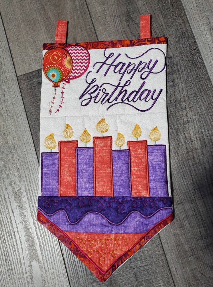 Happy Birthday Wall Hanging