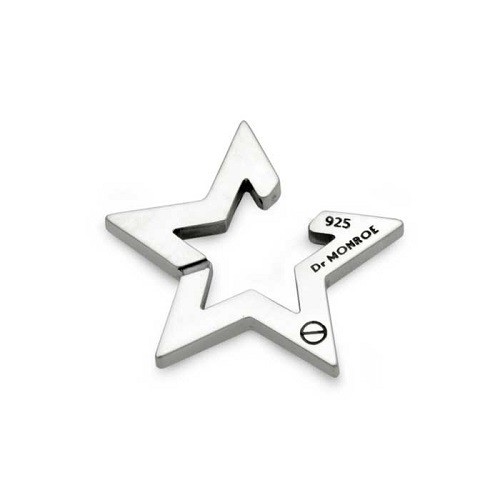 Dr MONROE Star Ear Cuff, Sterling Silver 925
