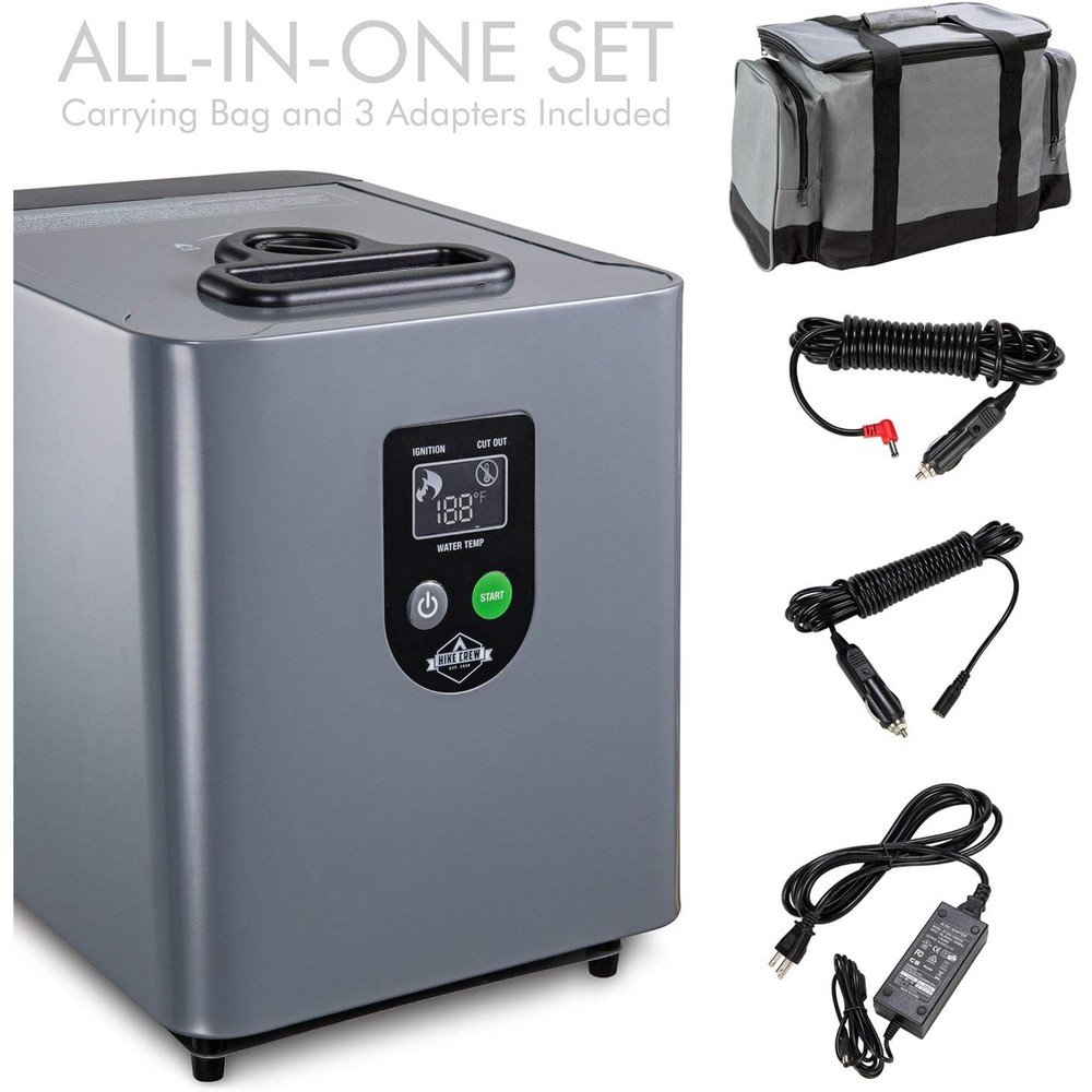 Hike Crew Portable Water Heater, Tankless Water Heater, Camping Heater With Pump
