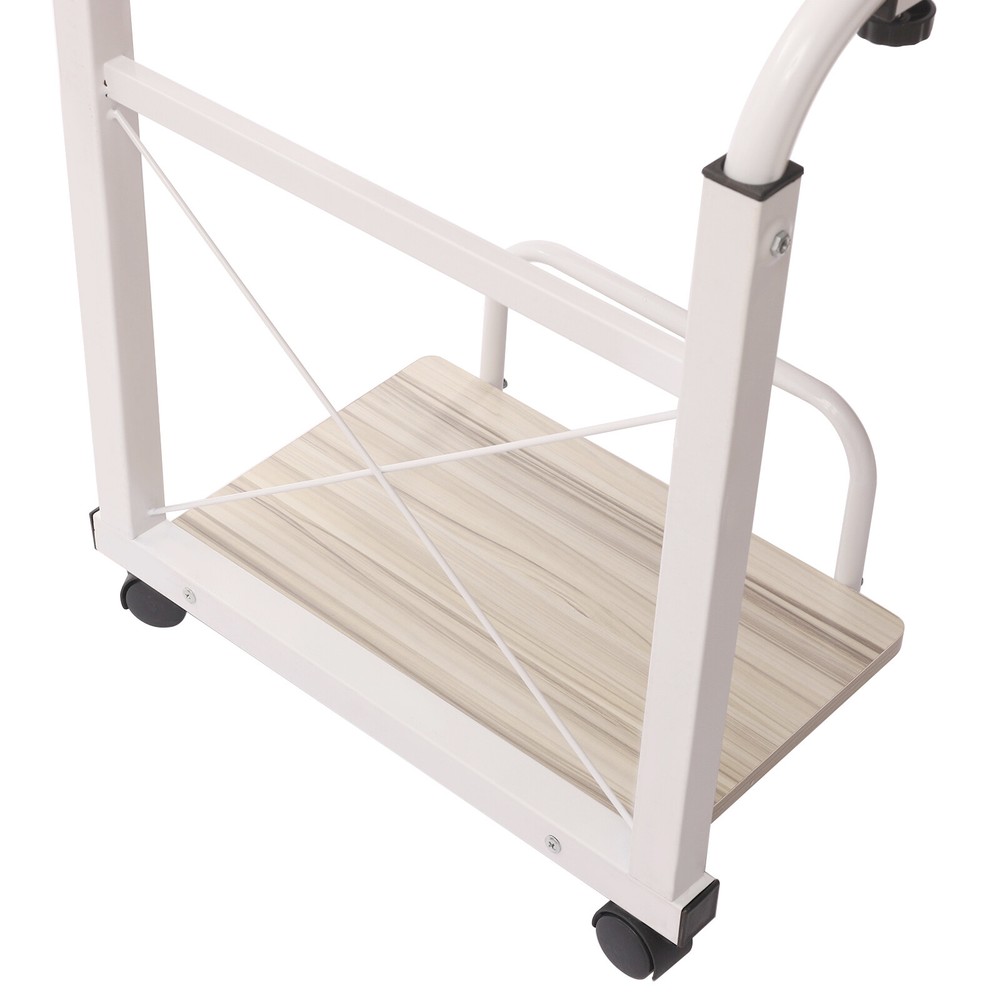 Multifunctional Mobile Adjustable Height & Width Desk for Home Office