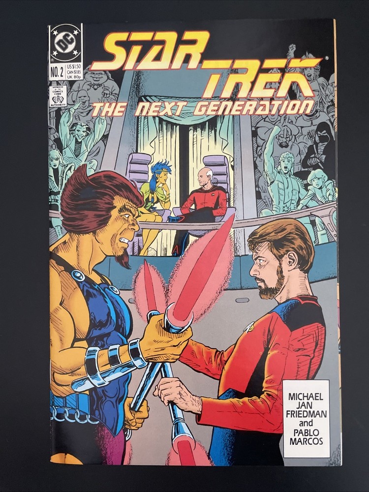 Star Trek The Next Generation #2 (DC) Friedman & Marcos