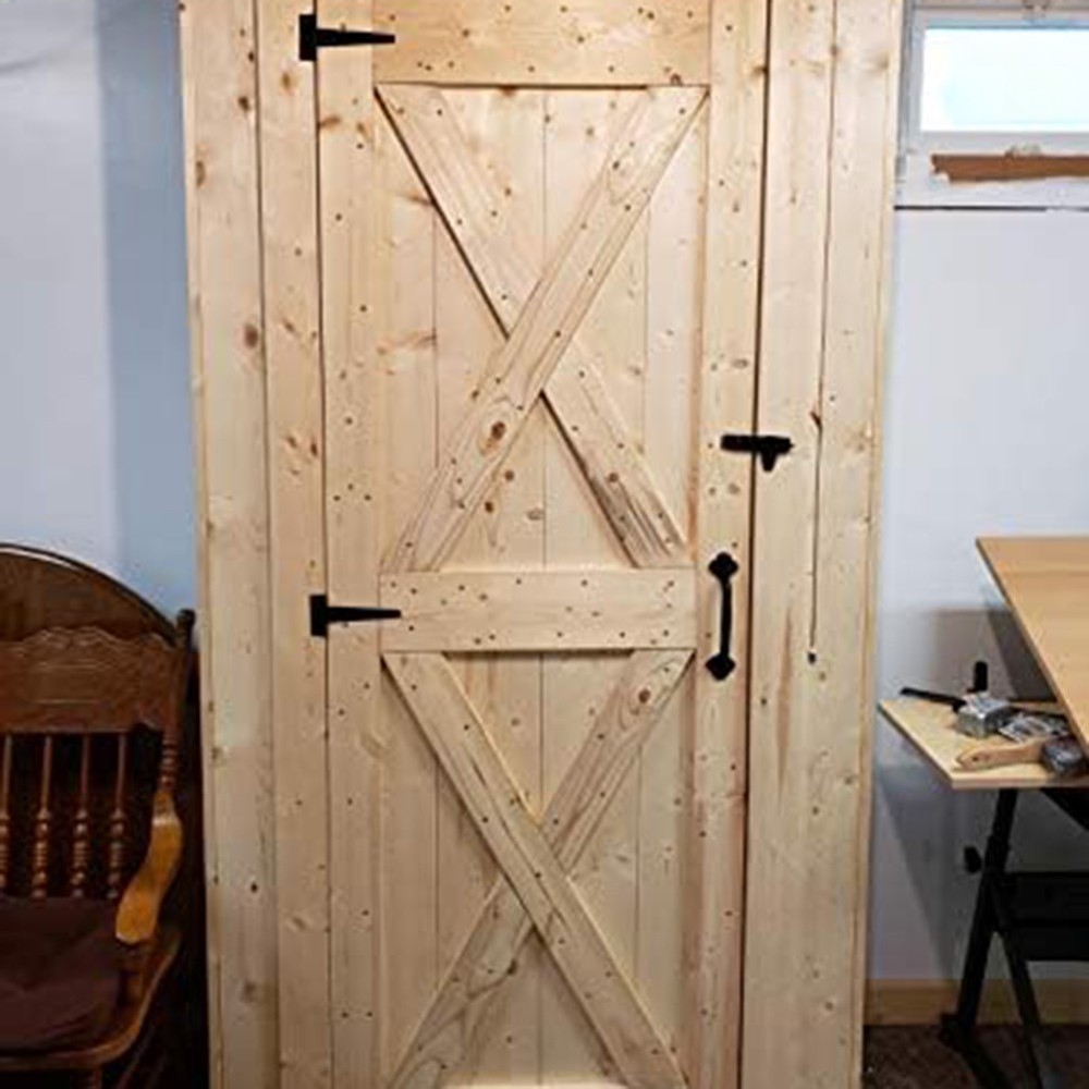 5Inch TStrap Hinges Perfect for Rustic For Barn and Modern Garden Doors
