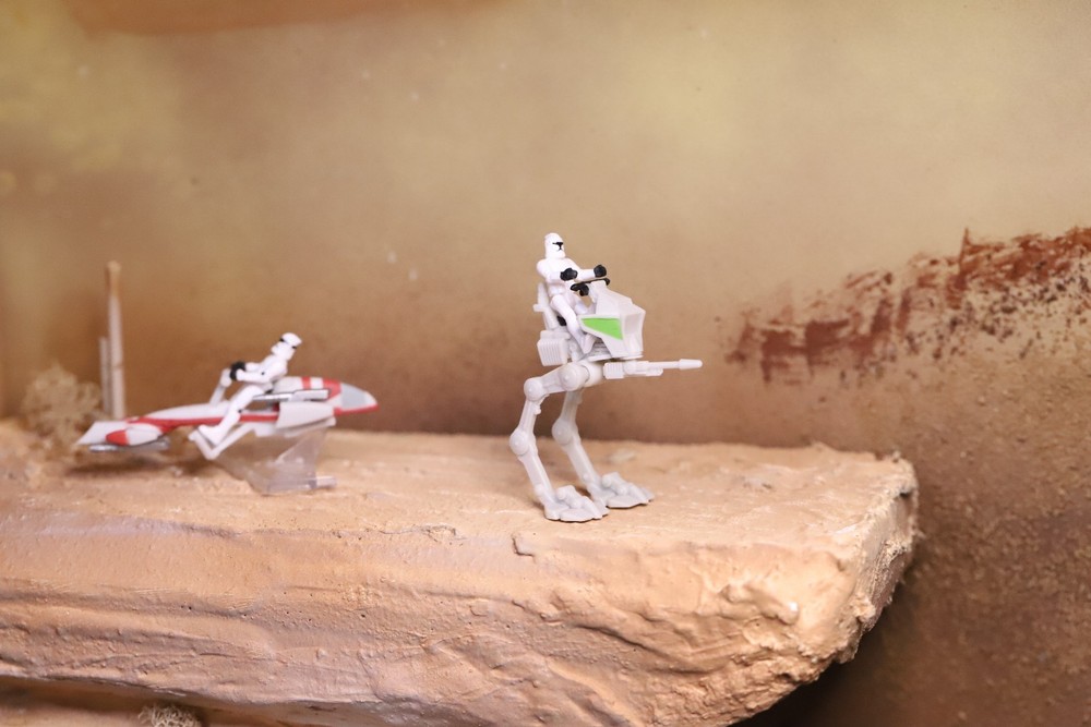 Star Wars Custom Diorama Playset for Micro Galaxy Squadrons