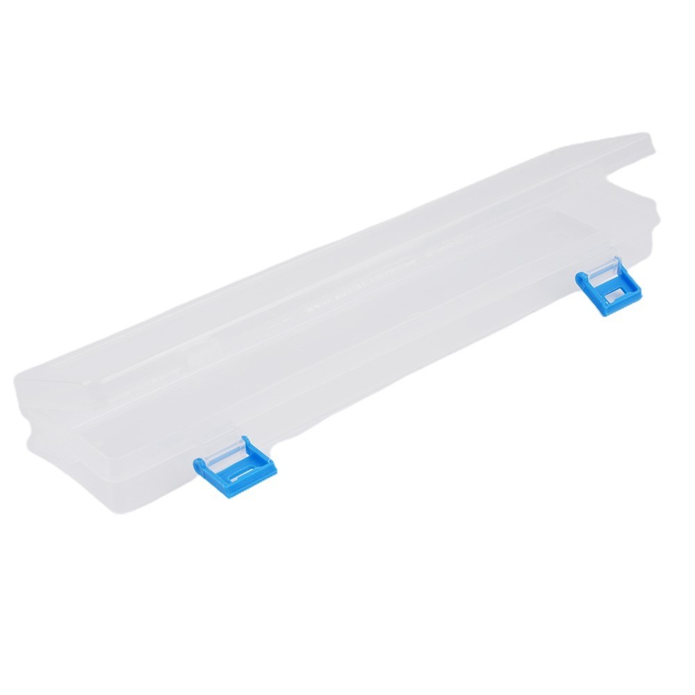 White Plastic Storage Box for Artists Keep Your Brushes for Easy Access