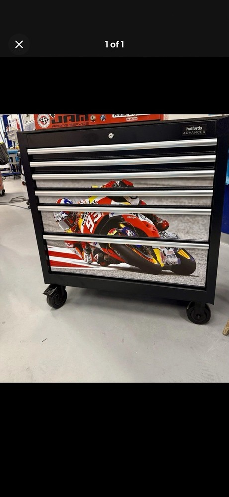 Tool Box Graphics /Decals Fits 36” halfords toolbox