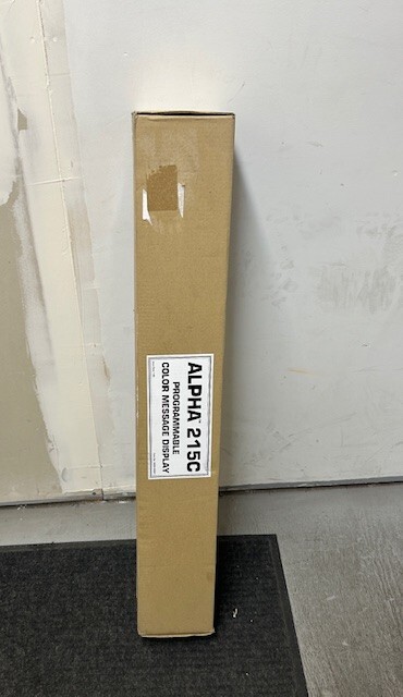 Alpha 215c Programmable Color Message Display