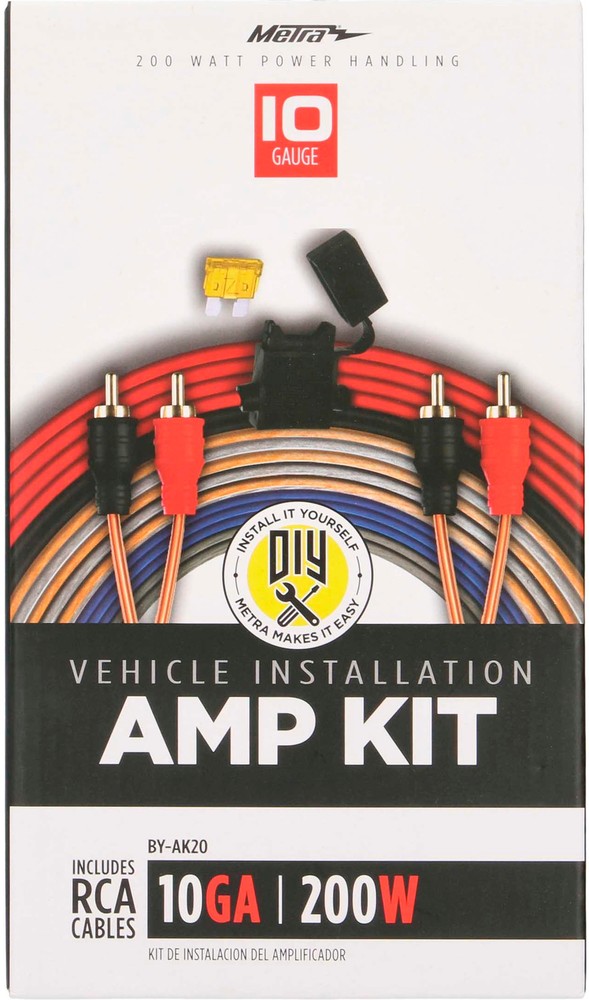 Metra - 10 AWG Amp Kit - Multi