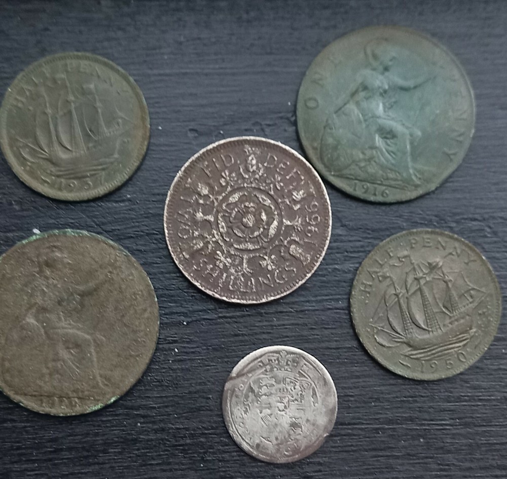 King George and Elizabeth Coins