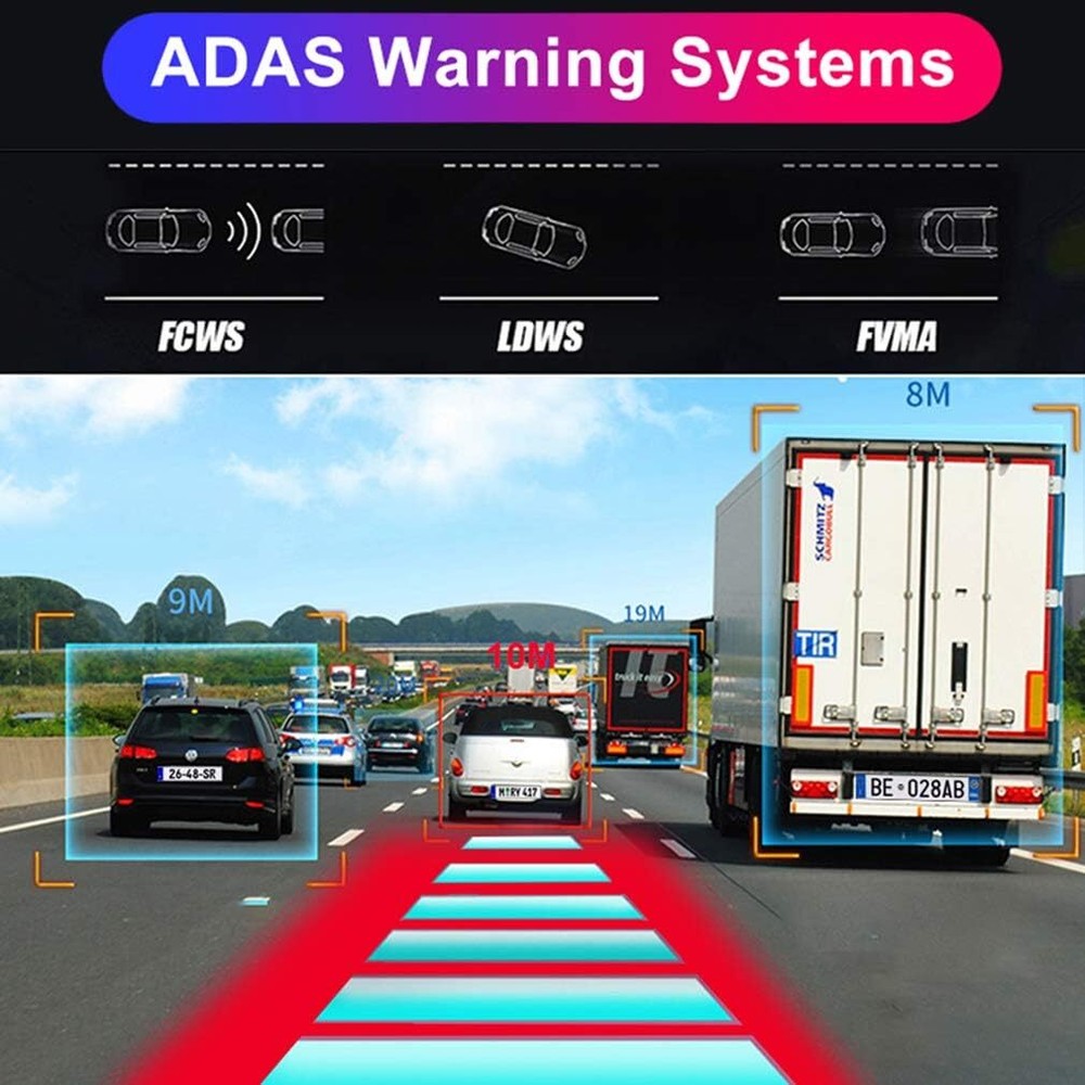 12" Full Touch IPS Special 4G Car DVR Camera Android Wifi smart rear view mirror