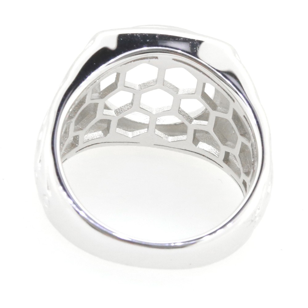 Sterling Silver Semi Mount Ring Setting Round RD 12x12mm Cabchon
