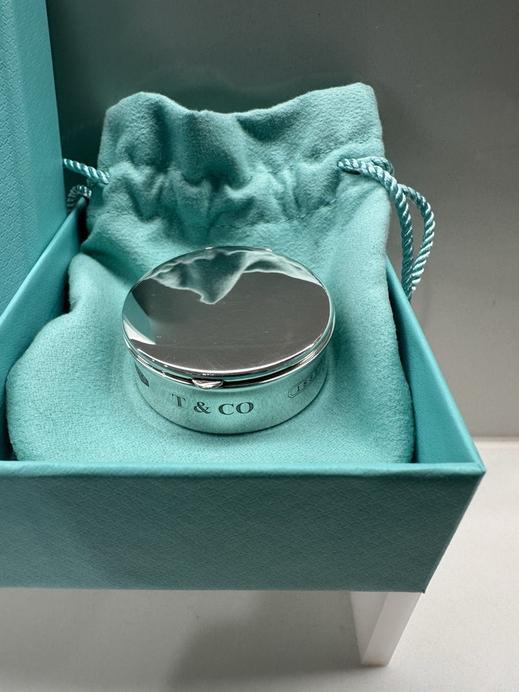 Tiffany & Co. Sterling Silver Round Compass "1837 Collection"