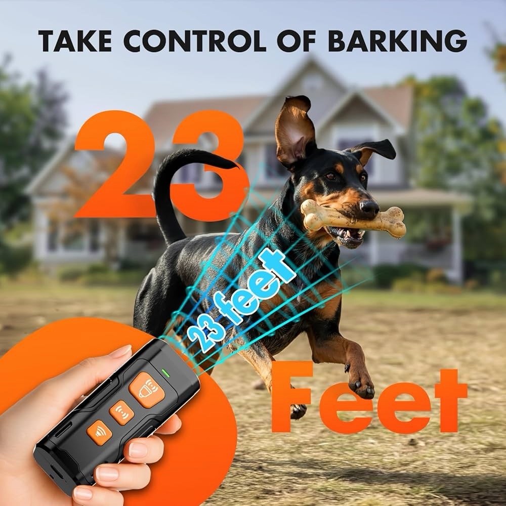 Silent Command Ultrasonic Dog Bark Stopper - Training Device