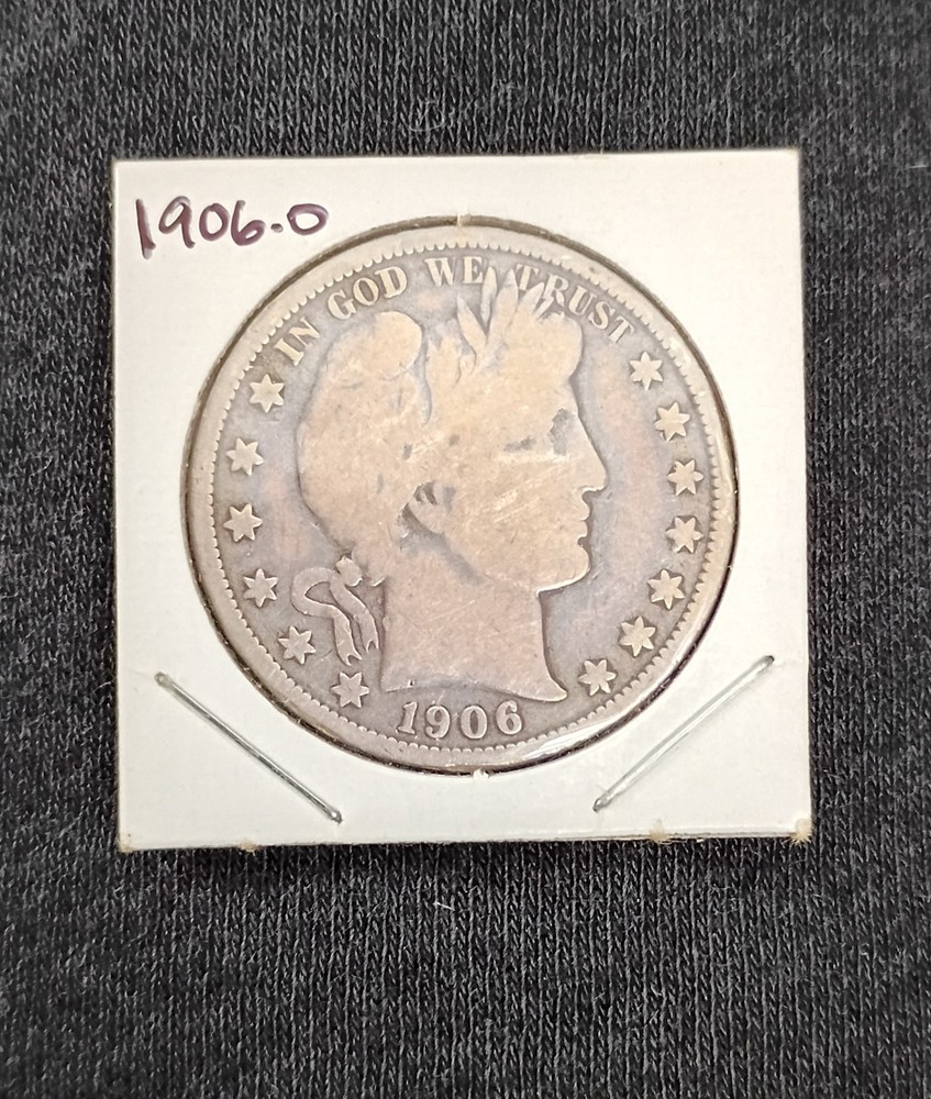 1906-O Barber Half Dollar