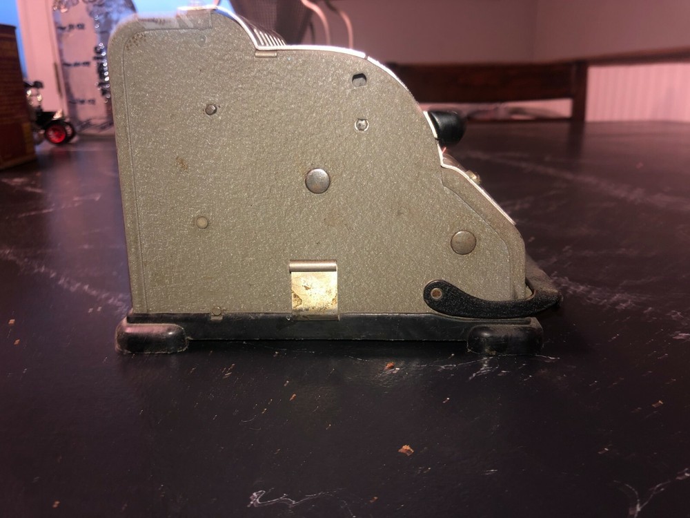 Vintage Tower Adding And Subtracting Machine West Germany