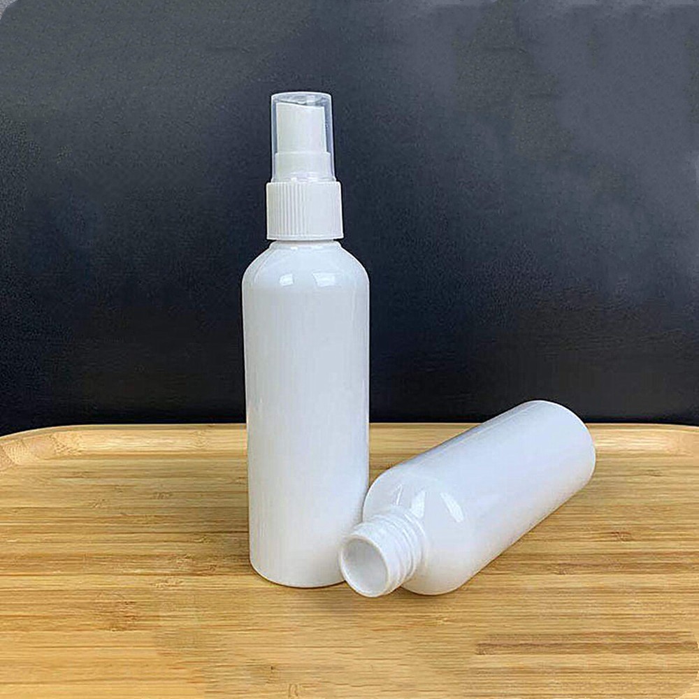 10pcs 30/50/100ML Plastic Perfume Atomizer Empty Spray Bottle Travel White