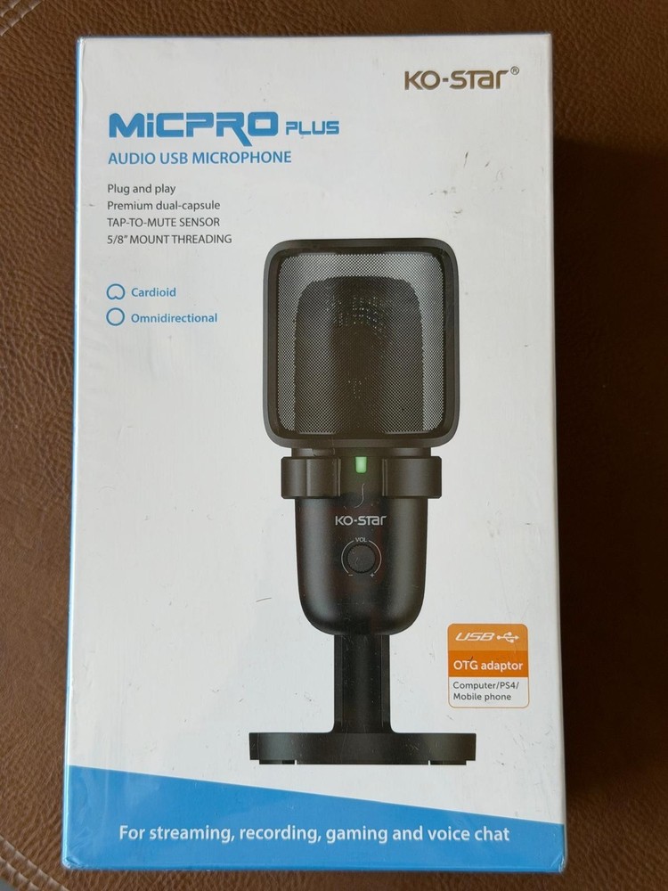 Pro USB Microphone for PC/PS5/Mac - Gaming, Streaming & Podcast Studio Mic with