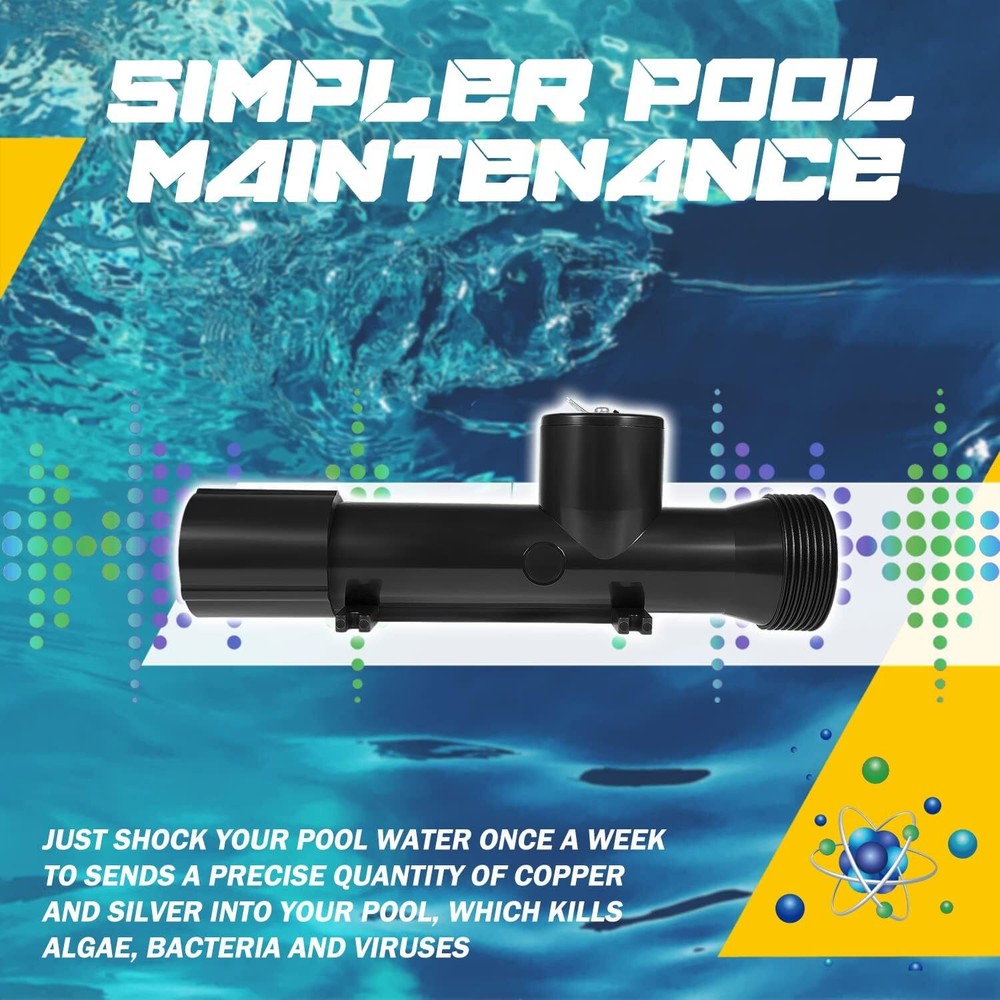 Swimming Pool Ionizer Replacement Chamber for Power Ionizer System 4CH4002-R✨