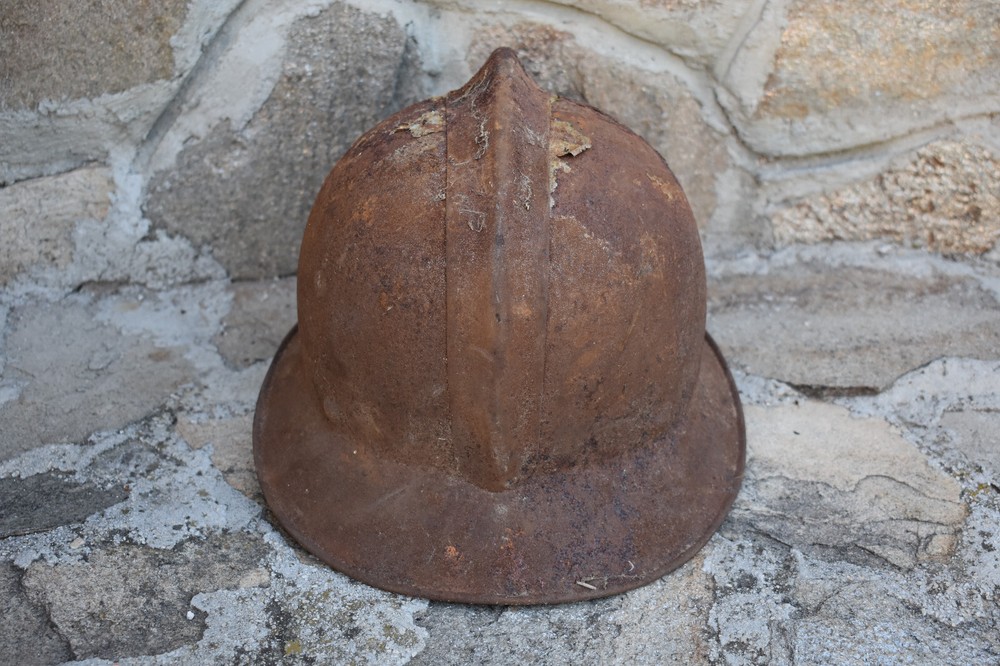 Old fireman's helmet