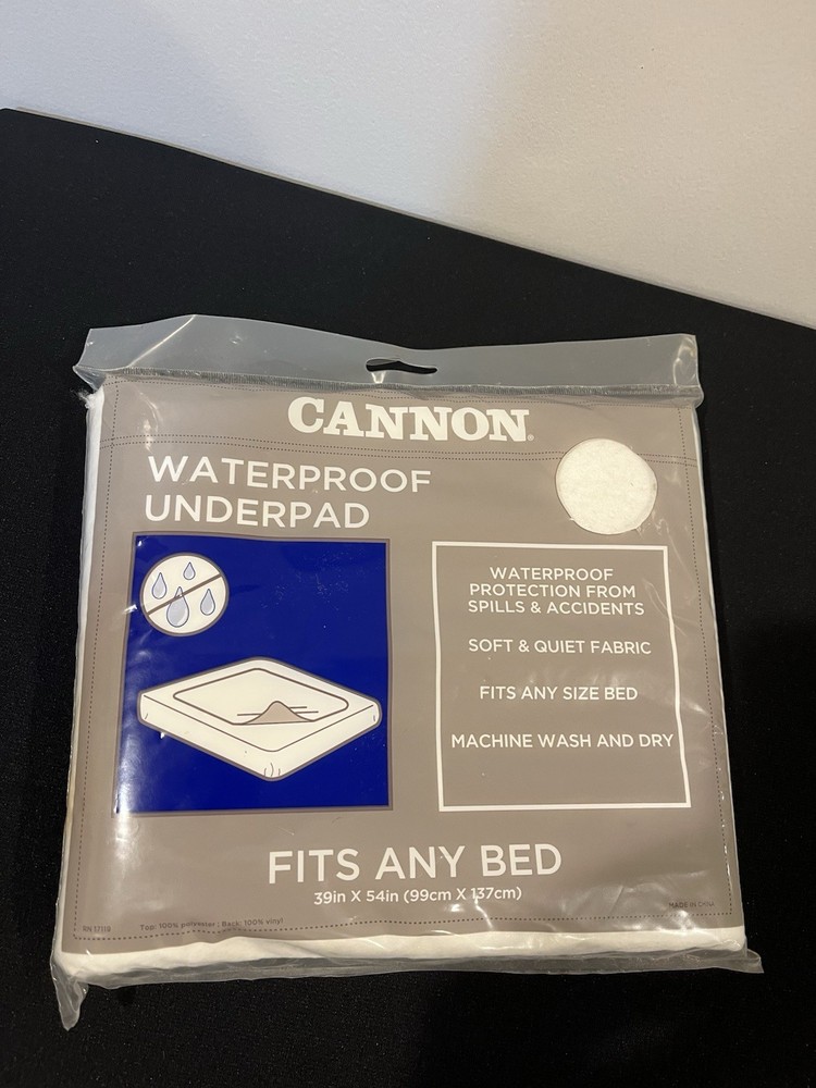 Canon Waterproof Underpad - Fits Any Bed