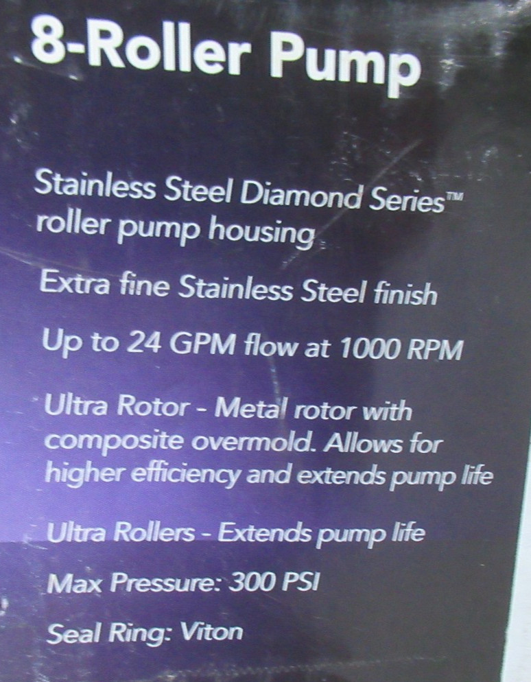 DELAVAN 8900DSS 8- ROLLER PUMP