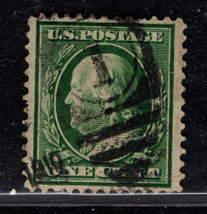 Centsational US Fancy Cancel - Duplex Shoeprint #1